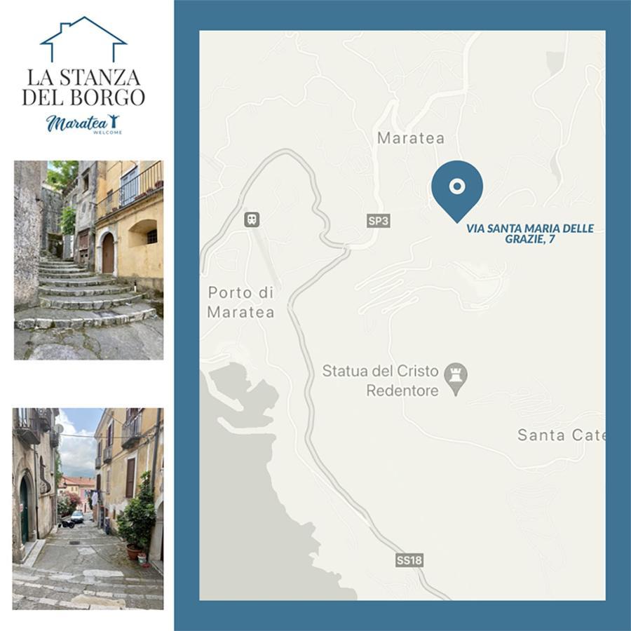 شقة La Stanza Del Borgo ماراتييا المظهر الخارجي الصورة
